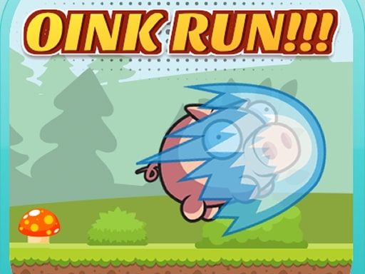 Oink Run NG - browser game screenshot