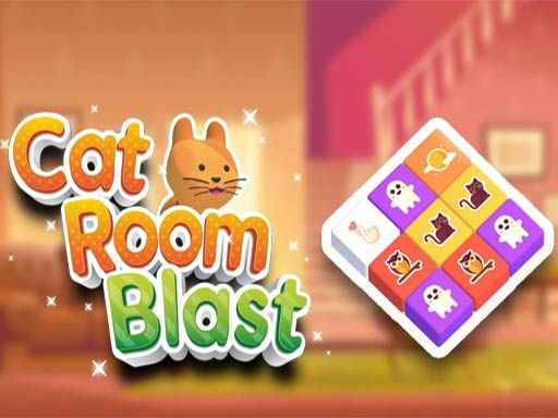 Cat Room Blast - browser game screenshot