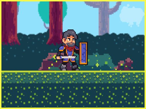 Warrior on Attack - browser game screenshot