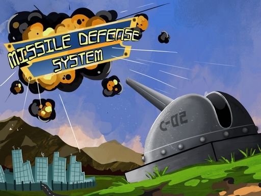 Missile defense system - browser game screenshot