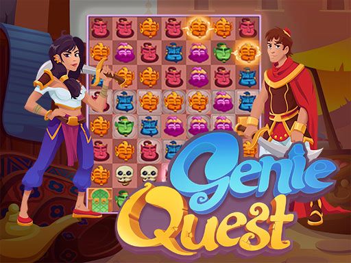 GENIE QUEST - browser game screenshot