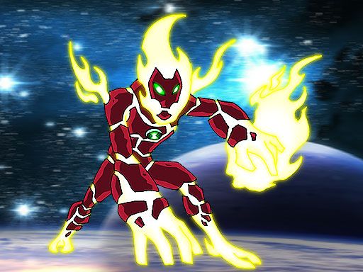 Heatblast Attack - browser game screenshot