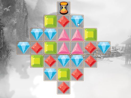 Jewels Matching Deluxe Jewels Matching Deluxe - browser game screenshot