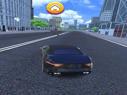 City Car Driver : Street Racing Game - browser game screenshot