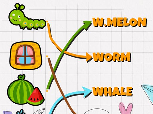 Match Pictures To Words Match Pictures To Words - browser game screenshot