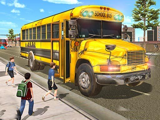 Bus Driving 3d - browser game screenshot