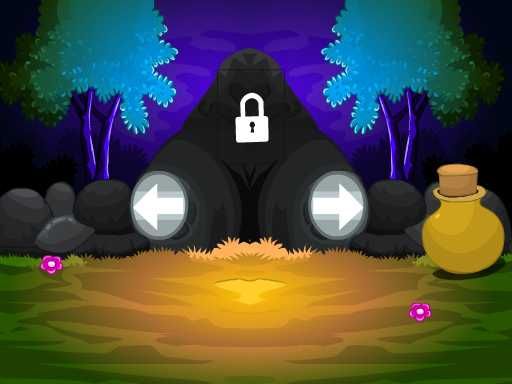 Cave Forest Escape - browser game screenshot
