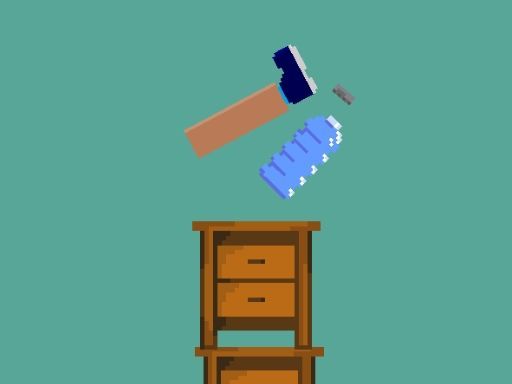 Bottle cap challenge - browser game screenshot