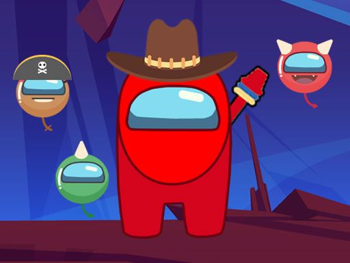 Among Us Shooter - browser game screenshot