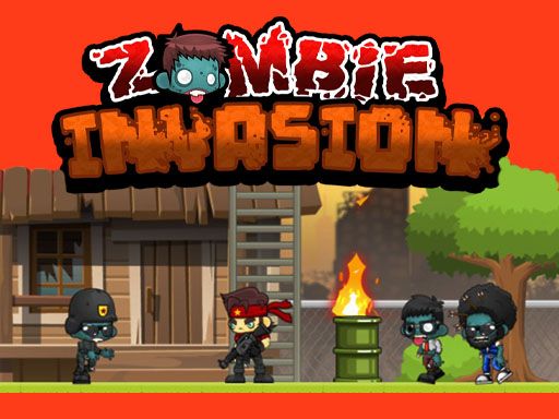 Zombii Invasion - browser game screenshot