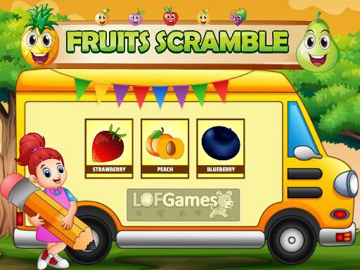 Fruits Scramble Fruits Scramble - browser game screenshot