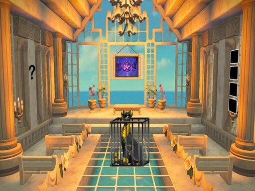 Rescue The Egyptian Cat - browser game screenshot