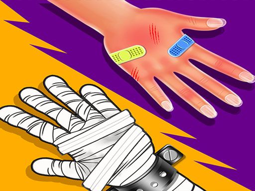Red Hand Slap Game - browser game screenshot