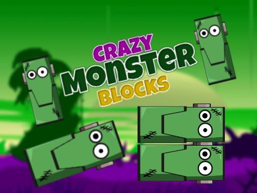 Crazy Monster Blocks - browser game screenshot