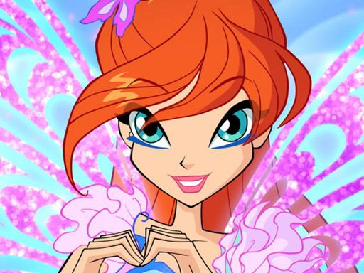 Winx Slide - browser game screenshot