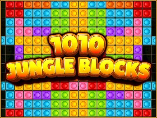 1010 Jungle Blocks - browser game screenshot