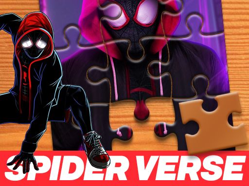 Spider-Man Across the Spider-Verse Jigsaw Puzzle - browser game screenshot
