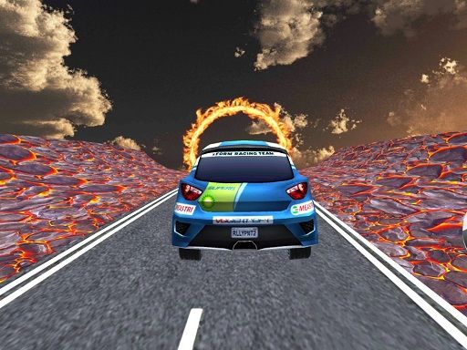 Car Stunt Race Trial - browser game screenshot