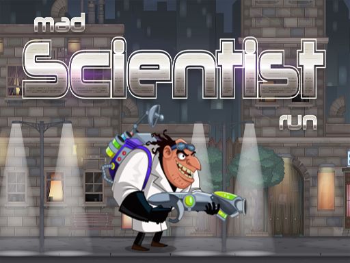 Mad Scientist Run - browser game screenshot