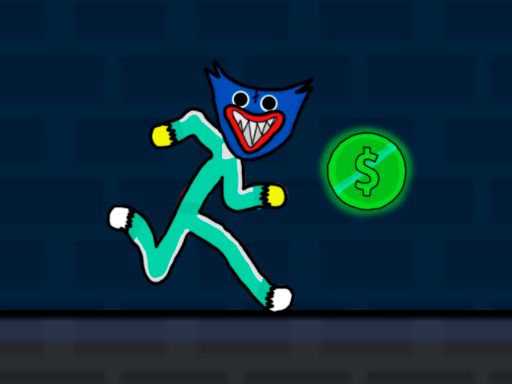 Stickman Huggy 456 Squid - browser game screenshot