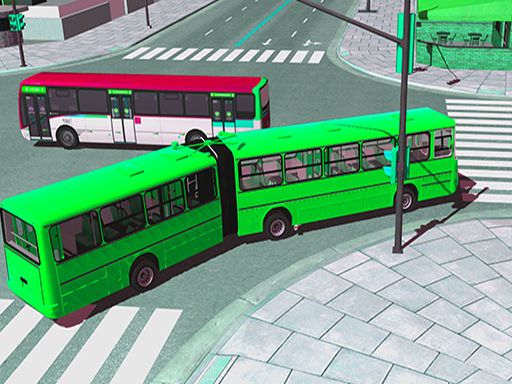 Bus Simulation - City Bus Driver 3 - browser game screenshot