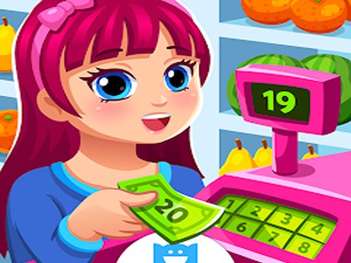 Supermarket Game - browser game screenshot