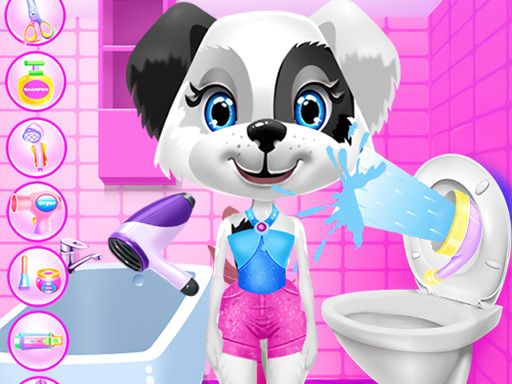 Lucy Dog Care - browser game screenshot