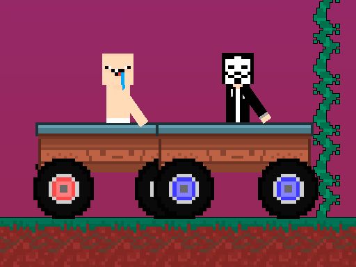 Pro Obunga vs Noob and Hacker - browser game screenshot