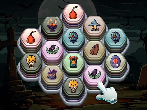 Spooky Tile Master - browser game screenshot