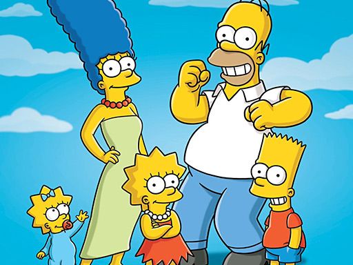 Simpsons Jigsaw Puzzle Collection - browser game screenshot