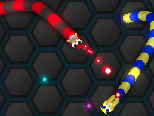 Wormo.io - browser game screenshot