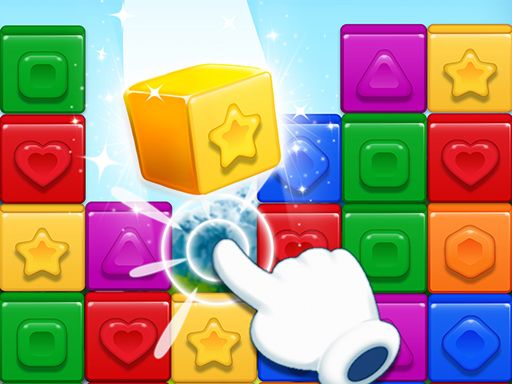 Blocks Match Game - browser game screenshot