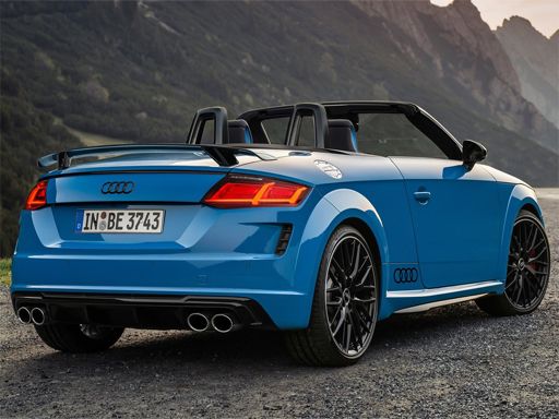 Audi TTS Roadster Slide - browser game screenshot