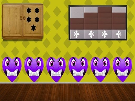 Amber House Escape - browser game screenshot