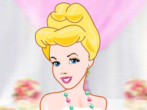 Cinderella Wedding Dressup - browser game screenshot