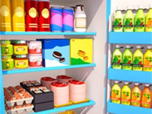Fill The Fridge Game - browser game screenshot