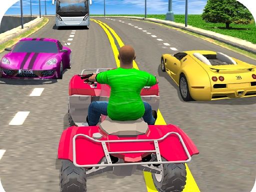 ATV Highway Racing - browser game screenshot