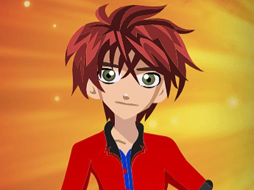 Bakugan Dress Up - browser game screenshot