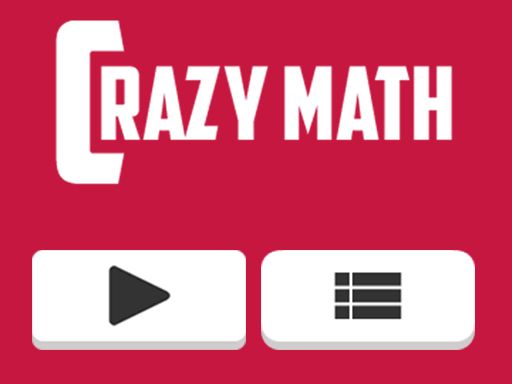Crazy Math - browser game screenshot