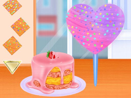 Baby Taylor Cotton Candy Store - browser game screenshot