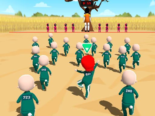 The Squid Game - browser game screenshot