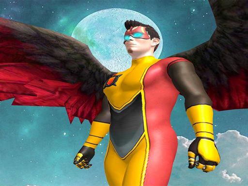 Superhero Runner - browser game screenshot