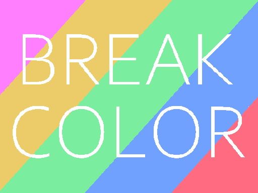 Break color - browser game screenshot