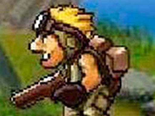 Rambo War-METAL SLUG - browser game screenshot