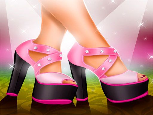 Shoe Fashion Designer - browser game screenshot