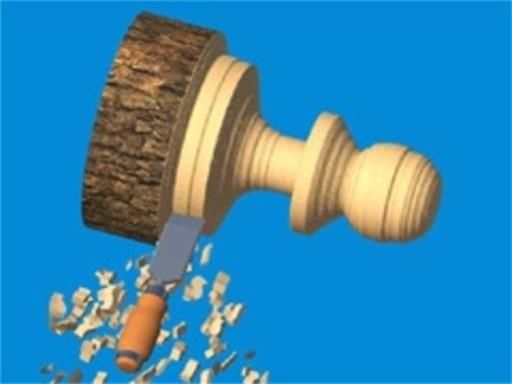 Woodturning 3D - browser game screenshot