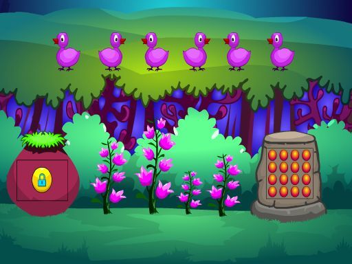 Yellow Duckling Escape - browser game screenshot