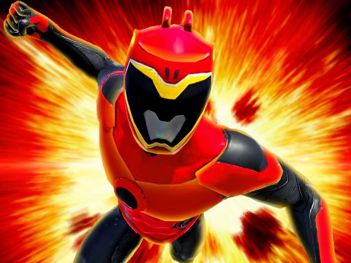 power rangers : space war - browser game screenshot