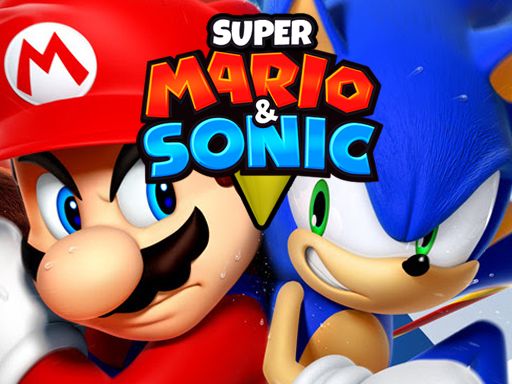 Super Mario and Sonic - browser game screenshot