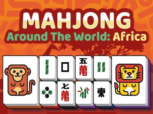 Mahjong Around The World Africa - browser game screenshot